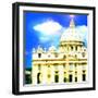 Basilica Di San Pietro, Rome-Tosh-Framed Art Print