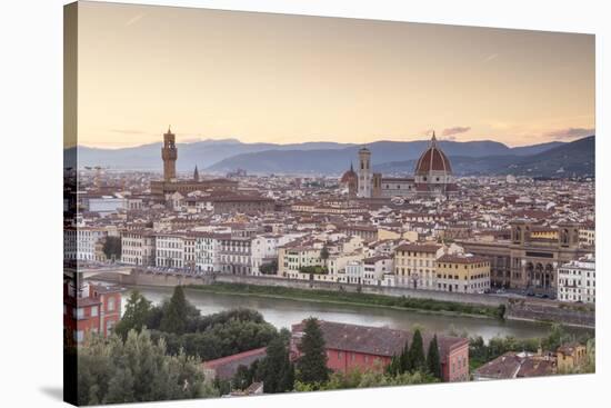 Basilica Di Santa Maria Del Fiore (Duomo) and Skyline of the City of Florencetuscany, Italy, Europe-Julian Elliott-Stretched Canvas