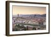 Basilica Di Santa Maria Del Fiore (Duomo) and Skyline of the City of Florencetuscany, Italy, Europe-Julian Elliott-Framed Photographic Print