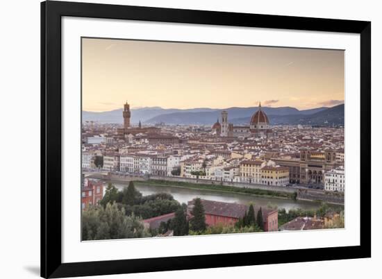 Basilica Di Santa Maria Del Fiore (Duomo) and Skyline of the City of Florencetuscany, Italy, Europe-Julian Elliott-Framed Photographic Print