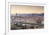 Basilica Di Santa Maria Del Fiore (Duomo) and Skyline of the City of Florencetuscany, Italy, Europe-Julian Elliott-Framed Photographic Print