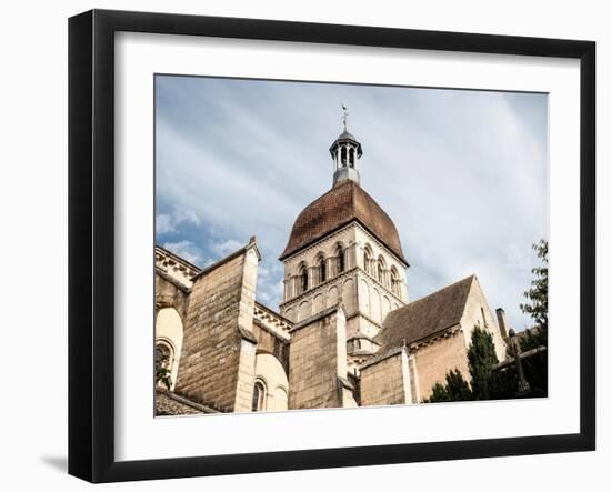 Basilica Notre Dame, Beaune, Cote d'Or, Burgundy, France, Europe-Jean Brooks-Framed Photographic Print