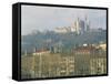 Basilica Notre Dame De Fourviere, Lyon, Rhone Alpes, France, Europe-Richardson Rolf-Framed Stretched Canvas