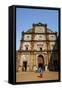 Basilica of Bom Jesus, UNESCO World Heritage Site, Old Goa, Goa, India, Asia-Yadid Levy-Framed Stretched Canvas