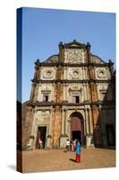 Basilica of Bom Jesus, UNESCO World Heritage Site, Old Goa, Goa, India, Asia-Yadid Levy-Stretched Canvas