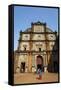 Basilica of Bom Jesus, UNESCO World Heritage Site, Old Goa, Goa, India, Asia-Yadid Levy-Framed Stretched Canvas