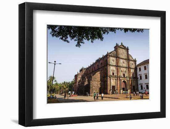 Basilica of Bom Jesus, UNESCO World Heritage Site, Old Goa, Goa, India, Asia-Yadid Levy-Framed Photographic Print