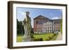 Basilica of Constantine and Rococo Palace, Trier, Rhineland-Palatinate, Germany, Europe-Ian Trower-Framed Photographic Print