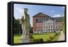 Basilica of Constantine and Rococo Palace, Trier, Rhineland-Palatinate, Germany, Europe-Ian Trower-Framed Stretched Canvas