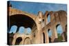 Basilica of Maxentius, Roman Forum, UNESCO World Heritage Site, Rome, Lazio, Italy, Europe-Carlo-Stretched Canvas