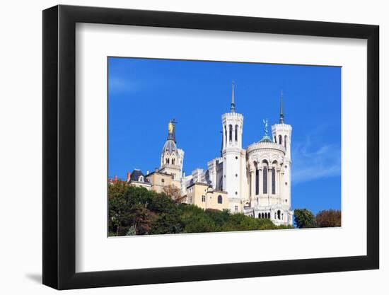 Basilica of Notre-Dame De Fourviere in Lyon-prochasson-Framed Photographic Print