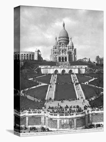 Basilica of Sacre-Coeur, Montmartre, 1876-1910-Paul Abadie-Stretched Canvas