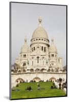 Basilica of Sacre Coeur, Montmartre, Paris, Ile De France, France, Europe-Markus Lange-Mounted Photographic Print