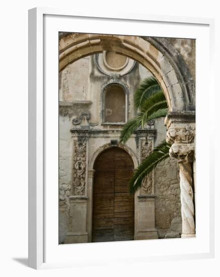 Basilica of Saint John the Evangelist, Syracuse, Sicily, Italy-Walter Bibikow-Framed Photographic Print