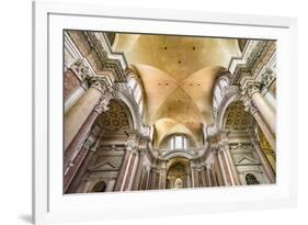 Basilica of Saint Mary Angels and Martyrs, Rome, Italy. Church designed by Michelangelo.-William Perry-Framed Photographic Print