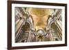 Basilica of Saint Mary Angels and Martyrs, Rome, Italy. Church designed by Michelangelo.-William Perry-Framed Photographic Print