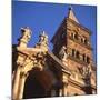 Basilica of Saint Mary Major, Bell Tower and the Facade-Domenico Fontana-Mounted Photo