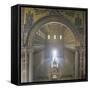 Basilica of Saint Paul Outside the Walls, 19th C. Reconstruction-Pasquale Belli-Framed Stretched Canvas