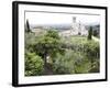 Basilica of San Francesco, and the Valley of Peace, Assisi, Umbria, Italy-Olivieri Oliviero-Framed Photographic Print