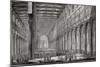 Basilica of San Paulo Fuori Le Mura, Rome, from Le Antichita Romane de G.B. Piranesi-Giovanni Battista Piranesi-Mounted Giclee Print