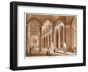 Basilica of Sant'Agnese Fuori Le Mura, 1833-Agostino Tofanelli-Framed Premium Giclee Print