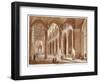 Basilica of Sant'Agnese Fuori Le Mura, 1833-Agostino Tofanelli-Framed Premium Giclee Print