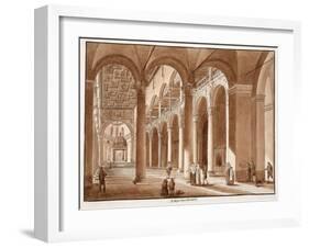 Basilica of Sant'Agnese Fuori Le Mura, 1833-Agostino Tofanelli-Framed Giclee Print