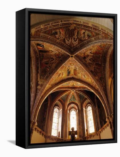 Basilica of Santa Chiara in Assisi-Giusto De' Menabuoi-Framed Stretched Canvas