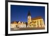 Basilica of St. Egidius in Radnicne Square at Dusk-Ian Trower-Framed Photographic Print