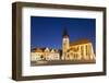 Basilica of St. Egidius in Radnicne Square at Dusk-Ian Trower-Framed Photographic Print