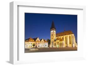 Basilica of St. Egidius in Radnicne Square at Dusk-Ian Trower-Framed Photographic Print