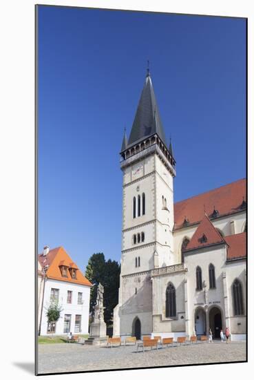 Basilica of St. Egidius in Radnicne Square-Ian Trower-Mounted Photographic Print