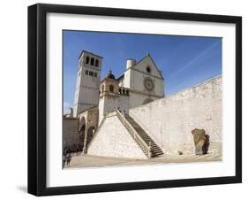 Basilica of St. Francis, Assisi, Umbria, Italy-Jean Brooks-Framed Photographic Print