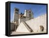 Basilica of St. Francis, Assisi, Umbria, Italy-Jean Brooks-Framed Stretched Canvas