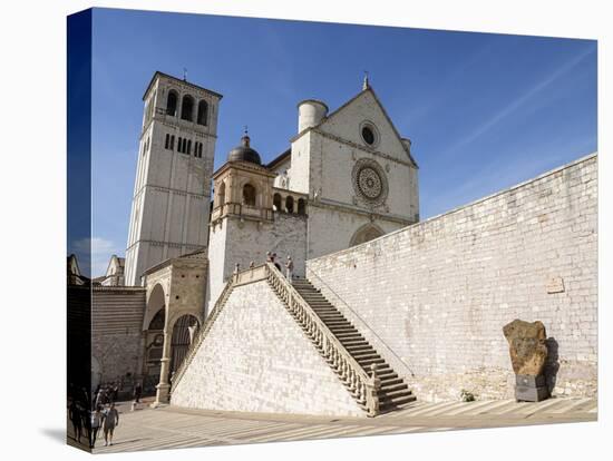 Basilica of St. Francis, Assisi, Umbria, Italy-Jean Brooks-Stretched Canvas