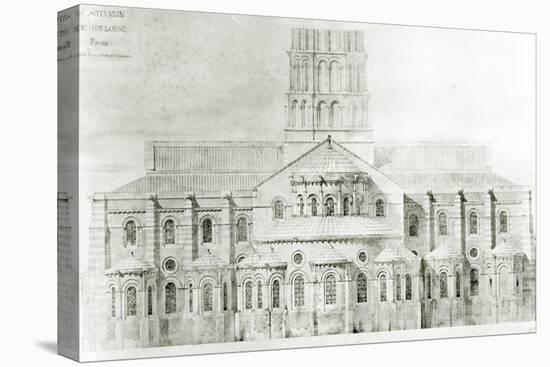 Basilica of St. Sernin, Toulouse-Eugene Emmanuel Viollet-le-Duc-Stretched Canvas