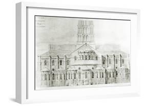 Basilica of St. Sernin, Toulouse-Eugene Emmanuel Viollet-le-Duc-Framed Giclee Print