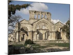 Basilica of St. Simeon, Qalaat Samaan, Syria, Middle East-David Poole-Mounted Photographic Print