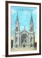 Basilica of Ste. Anne de Beaupre, Quebec-null-Framed Art Print