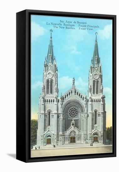 Basilica of Ste. Anne de Beaupre, Quebec-null-Framed Stretched Canvas