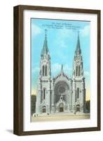 Basilica of Ste. Anne de Beaupre, Quebec-null-Framed Art Print