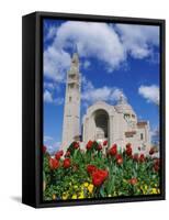 Basilica of the National Shrine of the Immaculate Conception Washington, D.C. USA-null-Framed Stretched Canvas