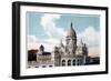 Basilica of the Sacre Coeur, Paris, C1900-null-Framed Giclee Print