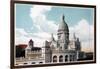 Basilica of the Sacre Coeur, Paris, C1900-null-Framed Giclee Print