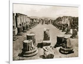 Basilica, Pompeii, Italy, C1900s-null-Framed Giclee Print