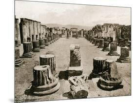 Basilica, Pompeii, Italy, C1900s-null-Mounted Giclee Print