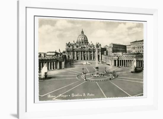 Basilica S Pietro-Alan Paul-Framed Art Print