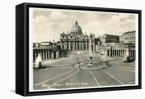 Basilica S Pietro-Alan Paul-Framed Stretched Canvas