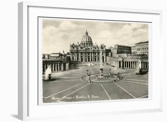 Basilica S Pietro-Alan Paul-Framed Art Print