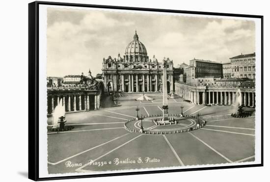 Basilica S Pietro-Alan Paul-Framed Stretched Canvas